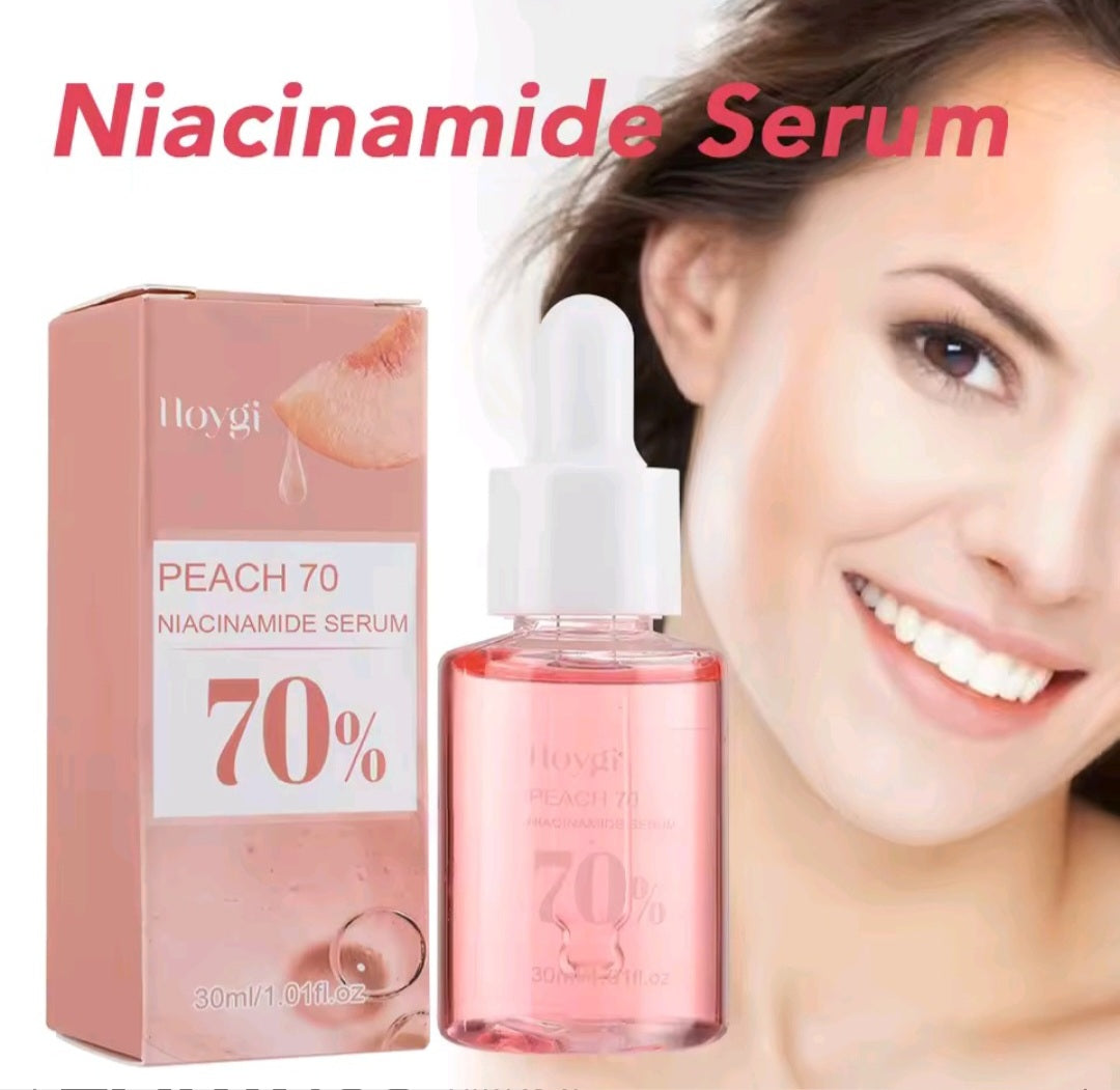 30ml Niacinamide Serum Melanin Removal Fade Melasma Dark Spots Corrector Shrink Pores Hyaluronic Acid Moisturizing Skin Care