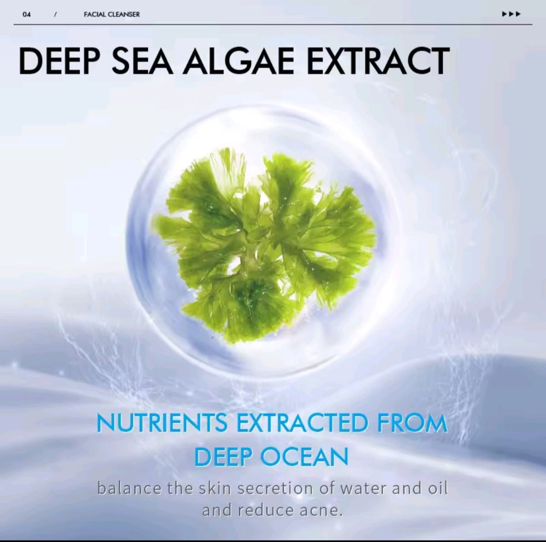 LAIKOU Men Facial Cleanser Face Washing Moisturizing Man Skin Care Oil Control Blackhead Remove Scrub Cosmetics Deep Norishing