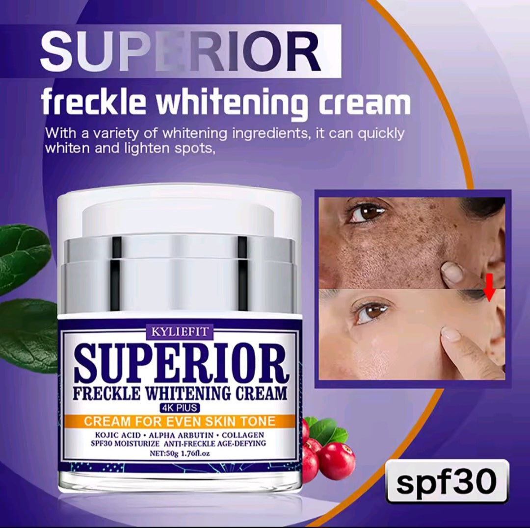 KYLIEFIT Dark Spot Remover for Face, Hyperpigmentation, Melasma, Freckle, Sun Spots Removal, Whitening Cream for Women and Men