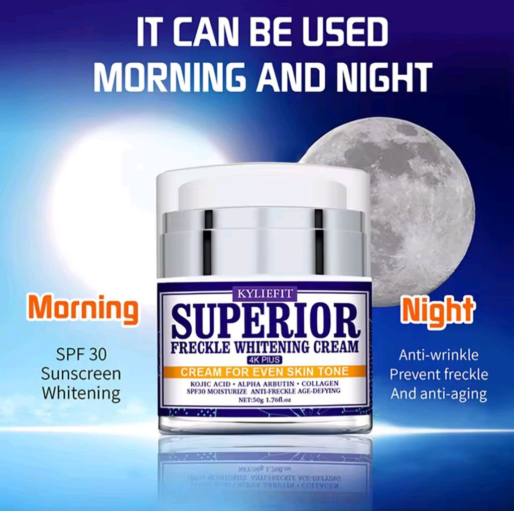 KYLIEFIT Dark Spot Remover for Face, Hyperpigmentation, Melasma, Freckle, Sun Spots Removal, Whitening Cream for Women and Men