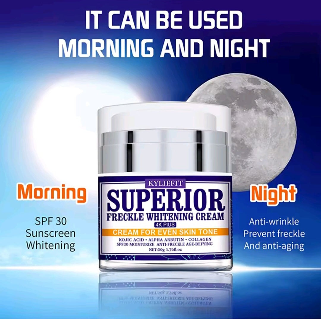 KYLIEFIT Dark Spot Remover for Face, Hyperpigmentation, Melasma, Freckle, Sun Spots Removal, Whitening Cream for Women and Men