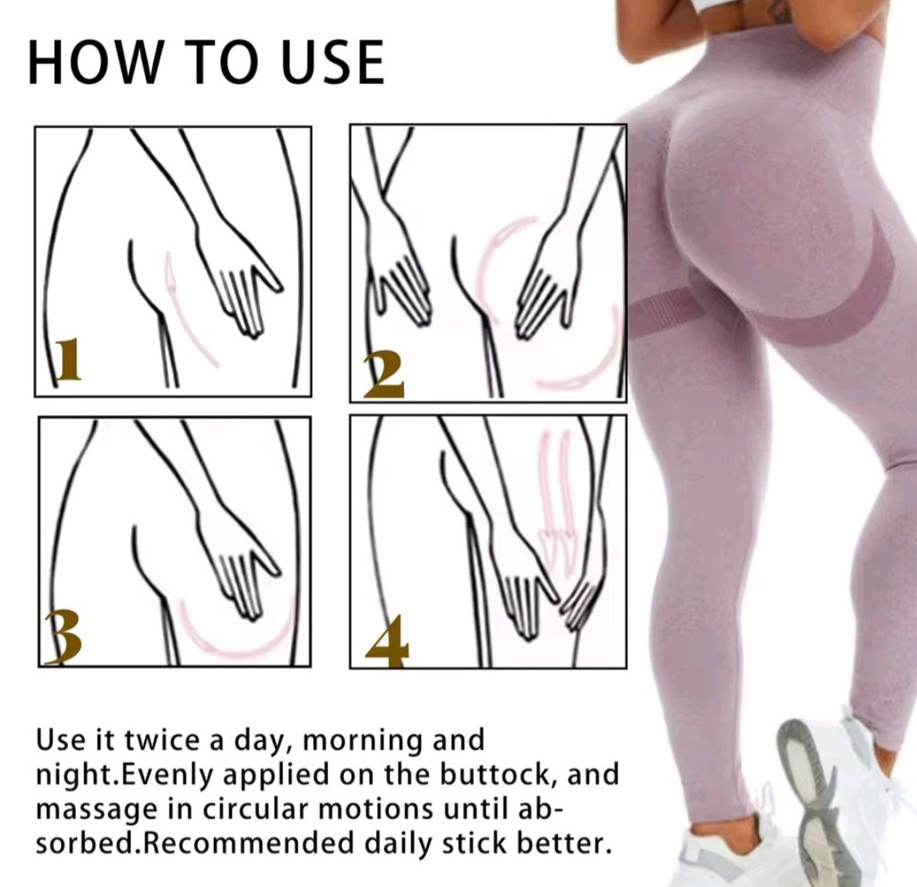 Buttock Enlargement Cream Butt Lift Up Firming Essential Oil Big Ass Enhance Hip Growth Tighten Shaping Sexy Body Care for Women