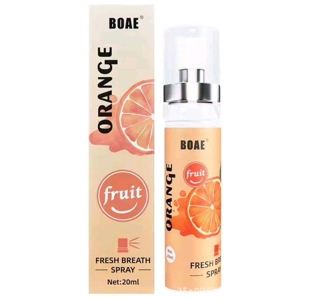 20ML Fresh Oral Spray Antibacterial Gum Care Portable Deodorizing Spray with Long Lasting Fragrance for Oral Health Care