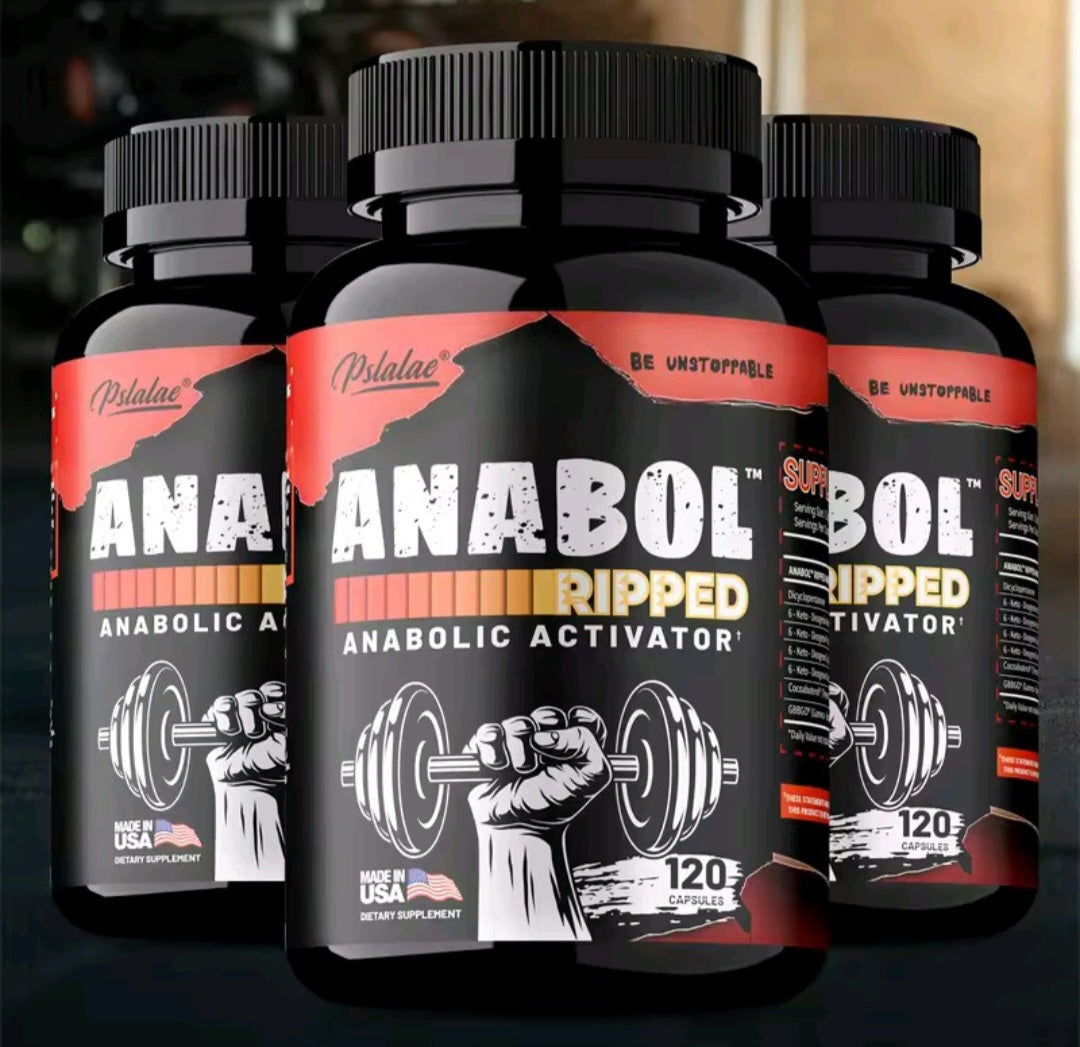 Anabol Ripped Anabolic Muscle Builder - Increase Abdominal Muscle Mass, Promotes Faster Muscle Growth, Recovery and Strength