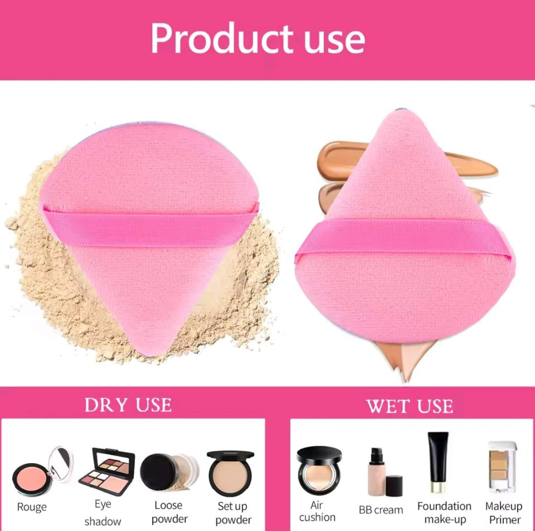 Makeup Brushes and Sponges Set, Pink Makeup Puff,  Headband, Wristband Remover ,  8-16mm DIY Eyelash Extension Kit makeup tool