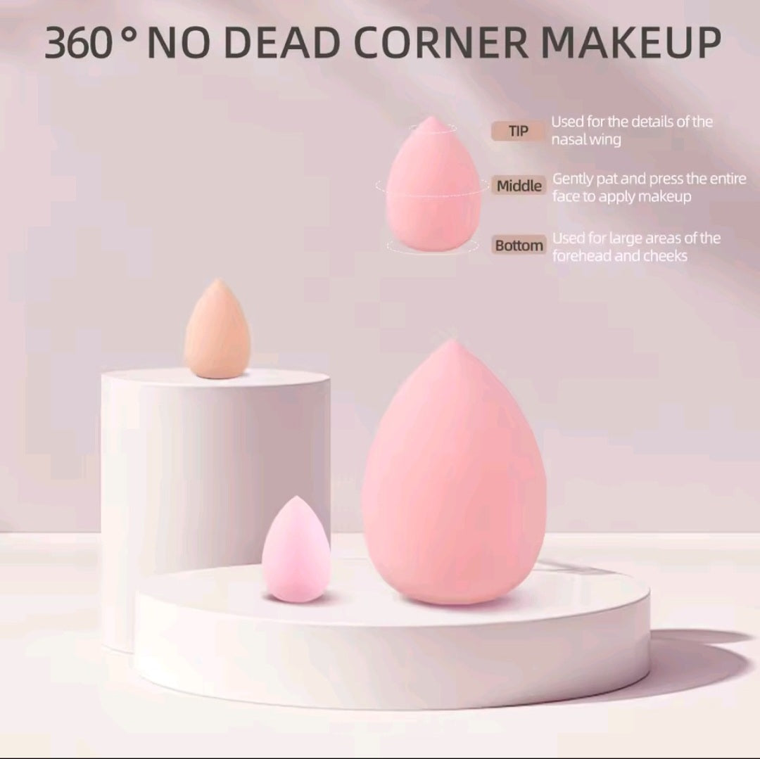 Makeup Brushes and Sponges Set, Pink Makeup Puff,  Headband, Wristband Remover ,  8-16mm DIY Eyelash Extension Kit makeup tool