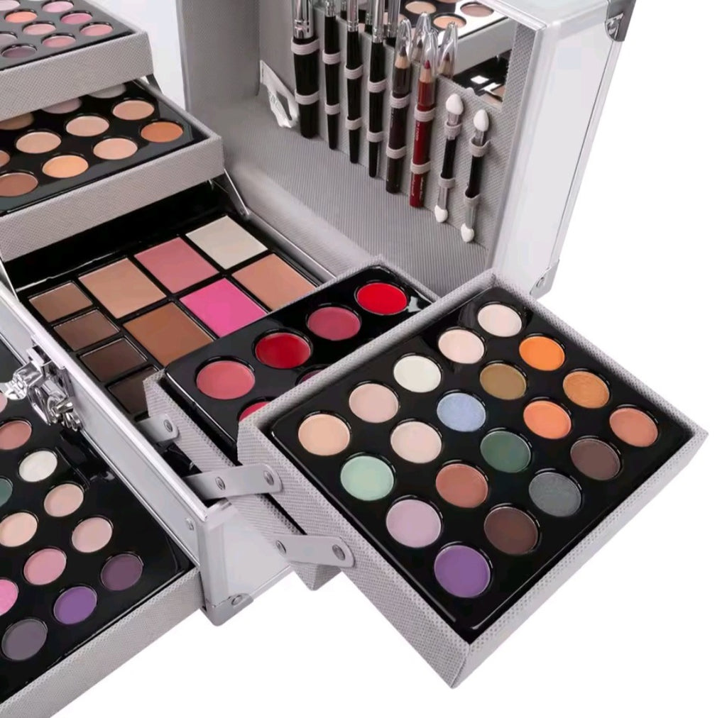 Makeup Gift Set for Women Full Kit All in One Make up Face Powder Eyeshadow Palette Lipstick Makeup Brushes Highlighter Bronzer