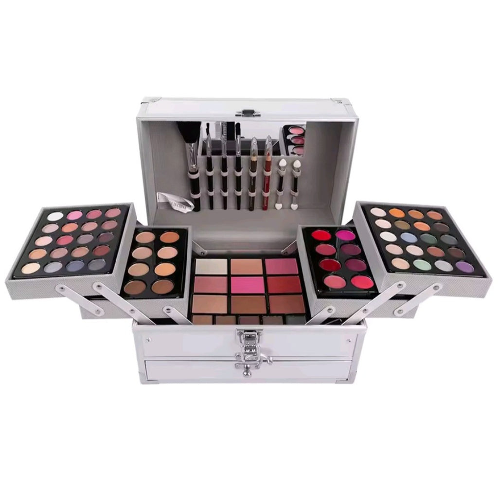 Makeup Gift Set for Women Full Kit All in One Make up Face Powder Eyeshadow Palette Lipstick Makeup Brushes Highlighter Bronzer