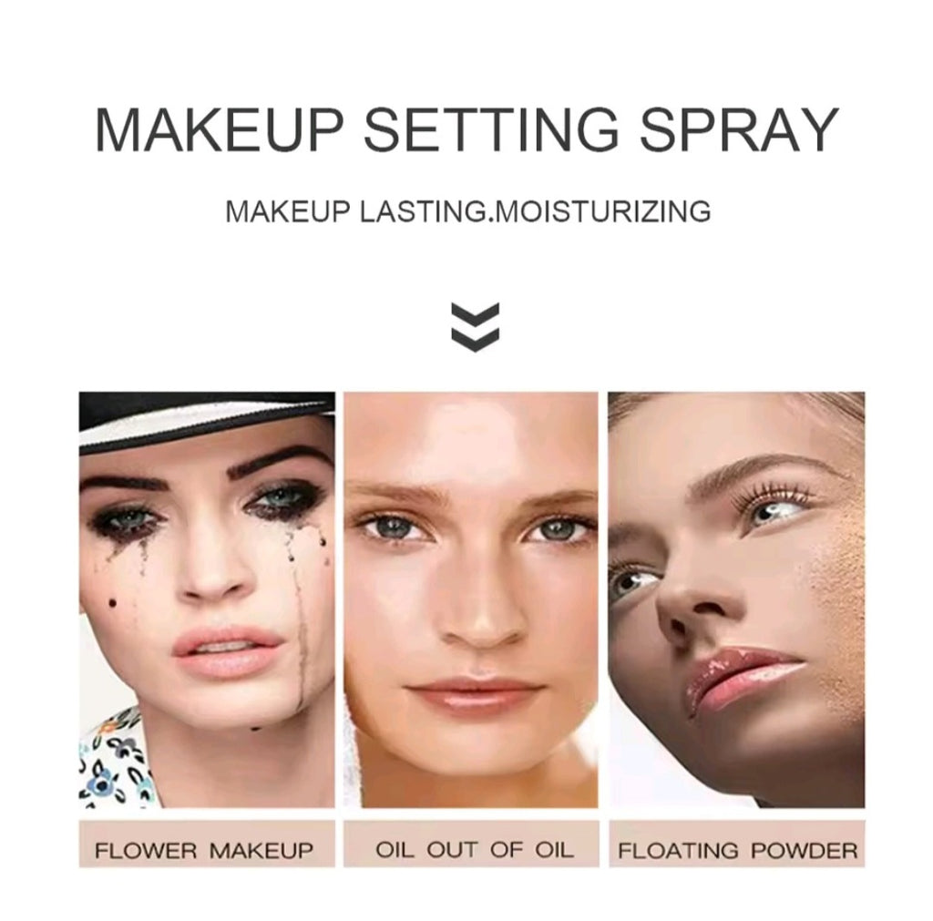 Makeup Setting Spray Moisturizing Hydrate Lasting Make Up Oil Control Natural Matte Refreshing Quick Fixer Face Beauty Cosmetics