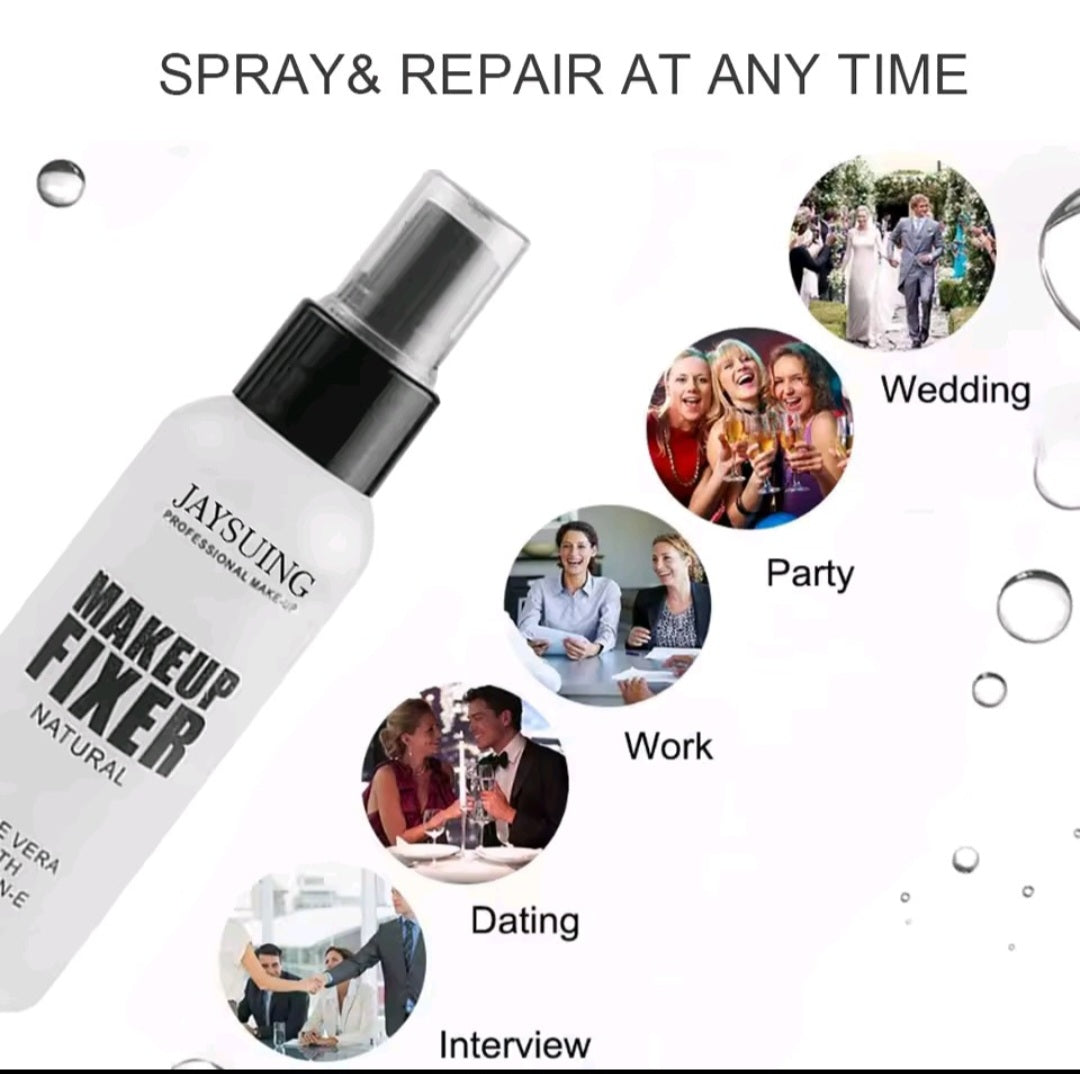 Makeup Setting Spray Moisturizing Hydrate Lasting Make Up Oil Control Natural Matte Refreshing Quick Fixer Face Beauty Cosmetics